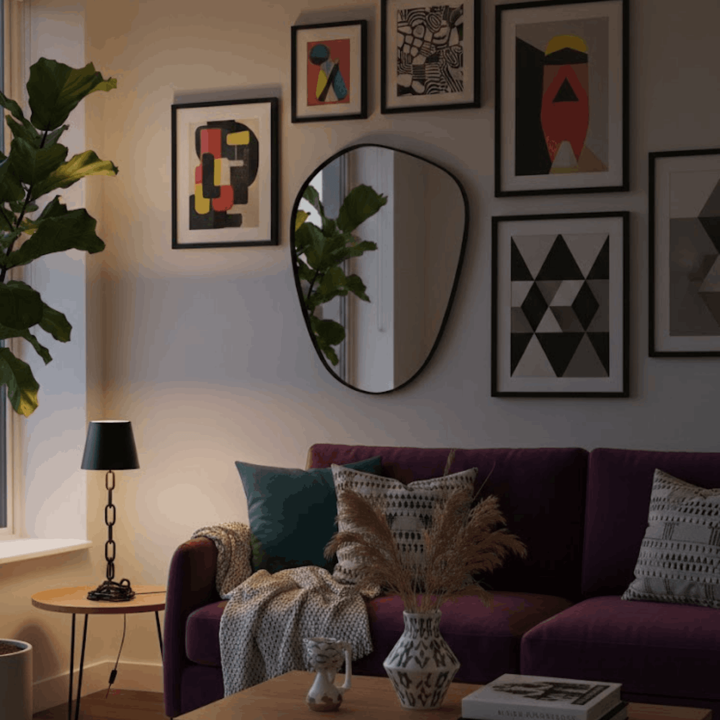 Draadloze Tafellamp Modern met Kettingvormige Voet en Touchbediening 2